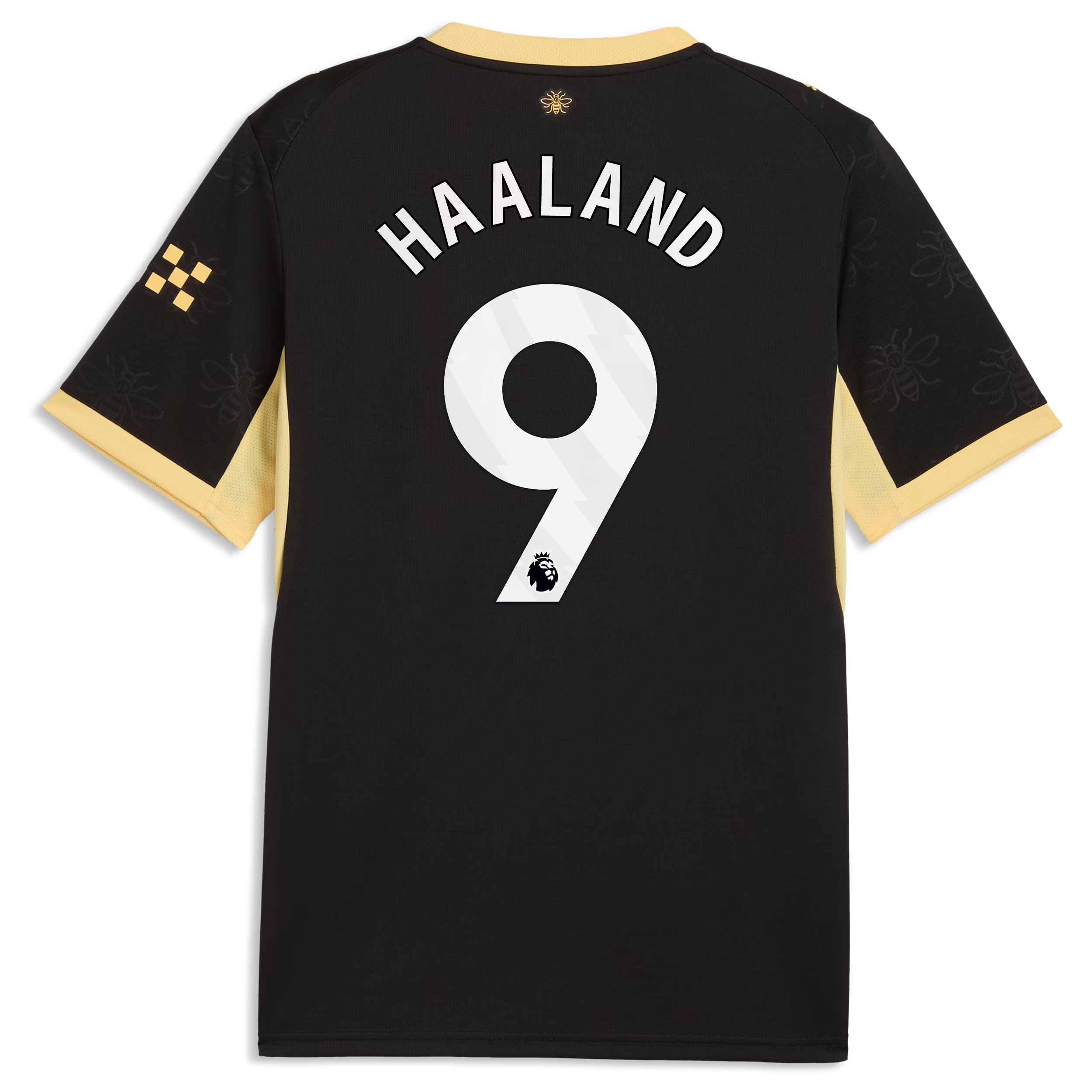 JERSEY INTL (JI) Erling Haaland Manchester City 2026/27 Away Replica Jersey - Black