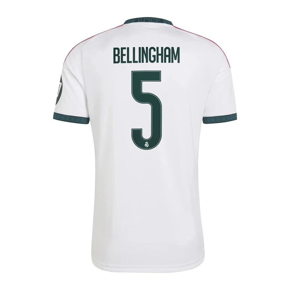 JERSEY INTL (JI) Jude Bellingham Real Madrid 2026/27 Home Replica Jersey - White