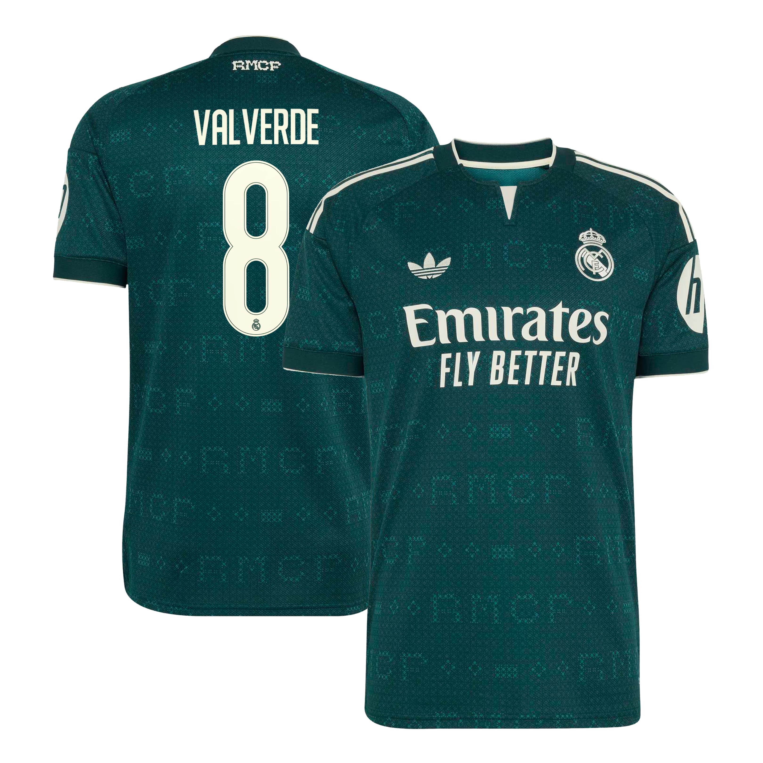 JERSEY INTL (JI) - Federico Valverde Real Madrid 2026/27 Away Replica Jersey - Green