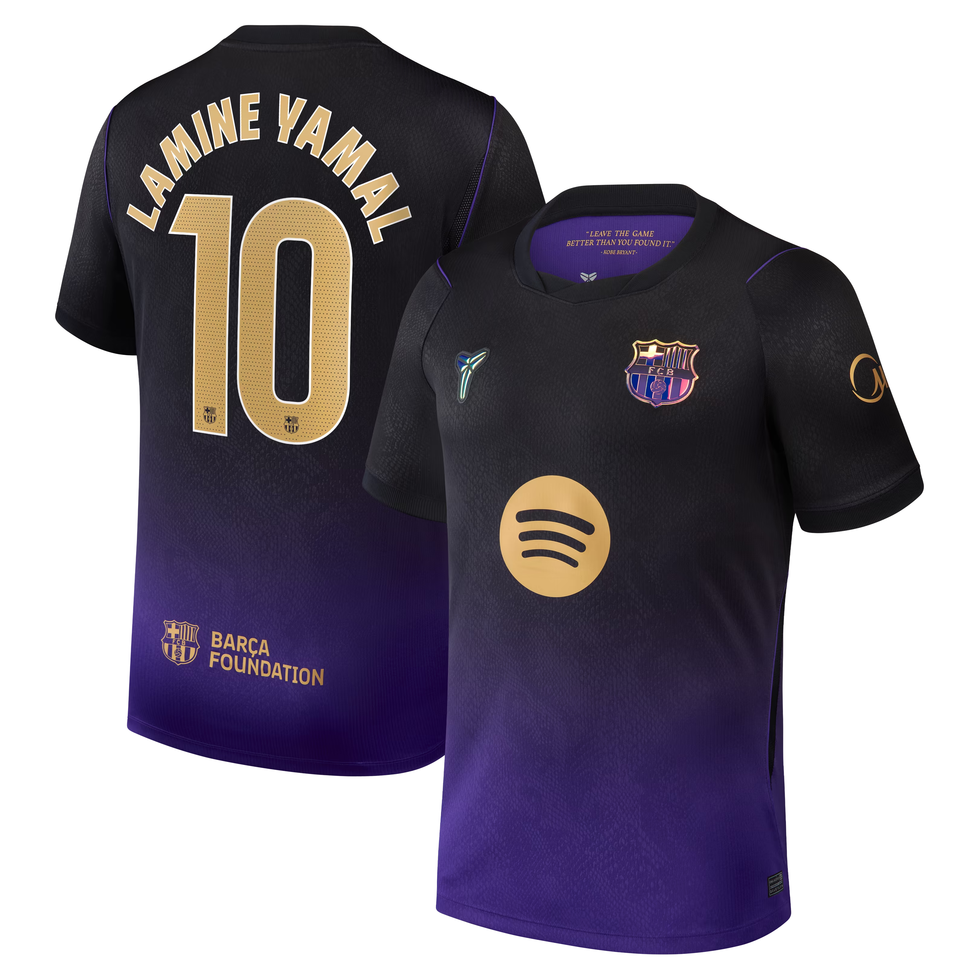 JERSEY INTL (JI) Yamal Barcelona 2026/27 Away Stadium Replica Jersey - Purple