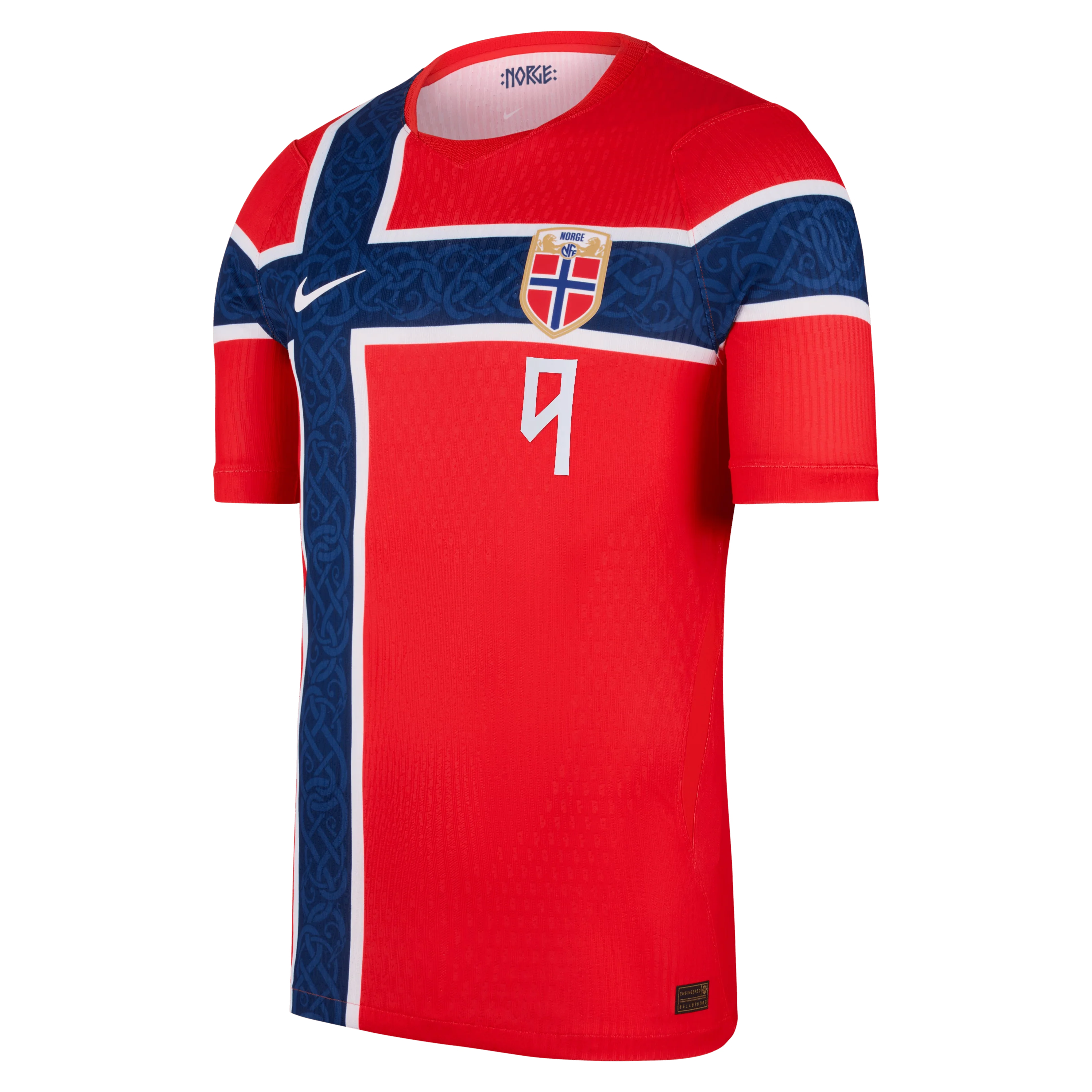 JERSEY INTL (JI) Haaland Norway National Team 2026 Home Match Replica Jersey - Red