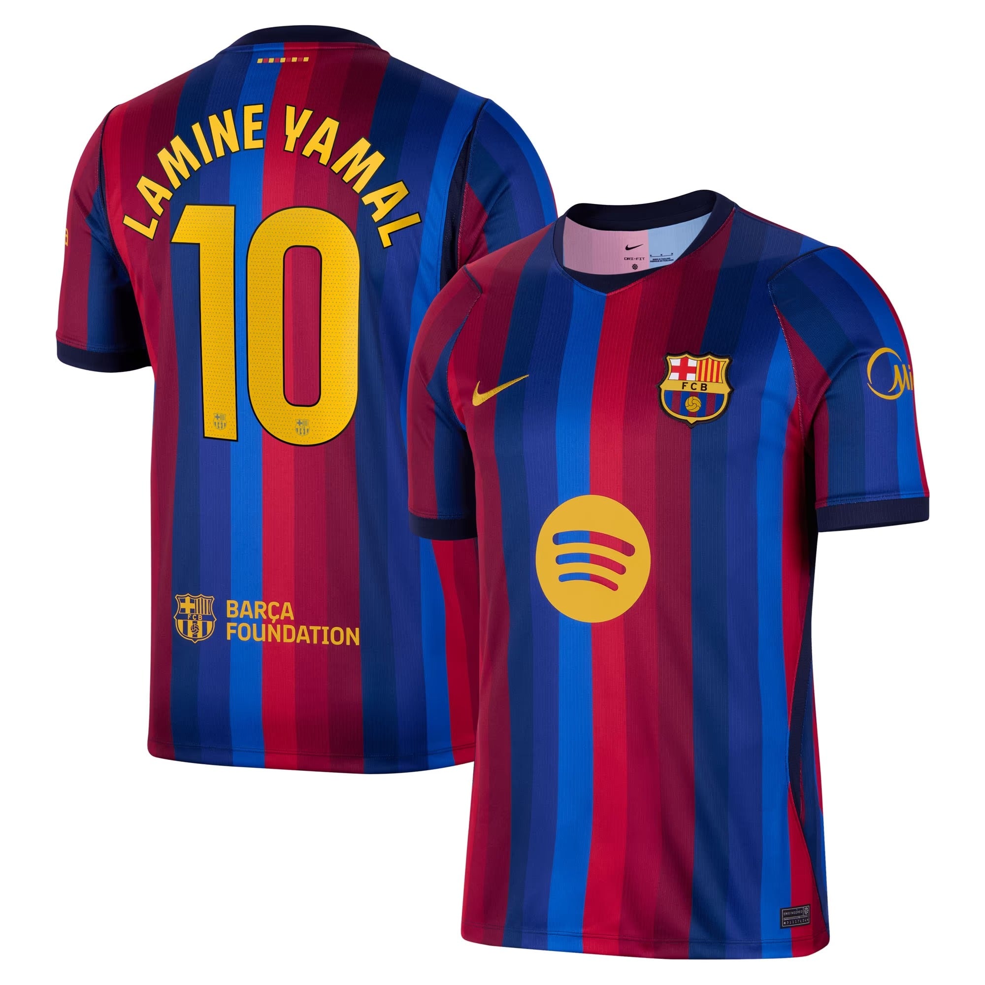 JERSEY INTL (JI) Yamal Barcelona 2026/27 Home Stadium Replica Jersey - Red