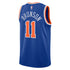 JERSEY INTL (JI) Jalen Brunson New York Knicks Unisex Swingman Jersey - Icon Edition - Blue