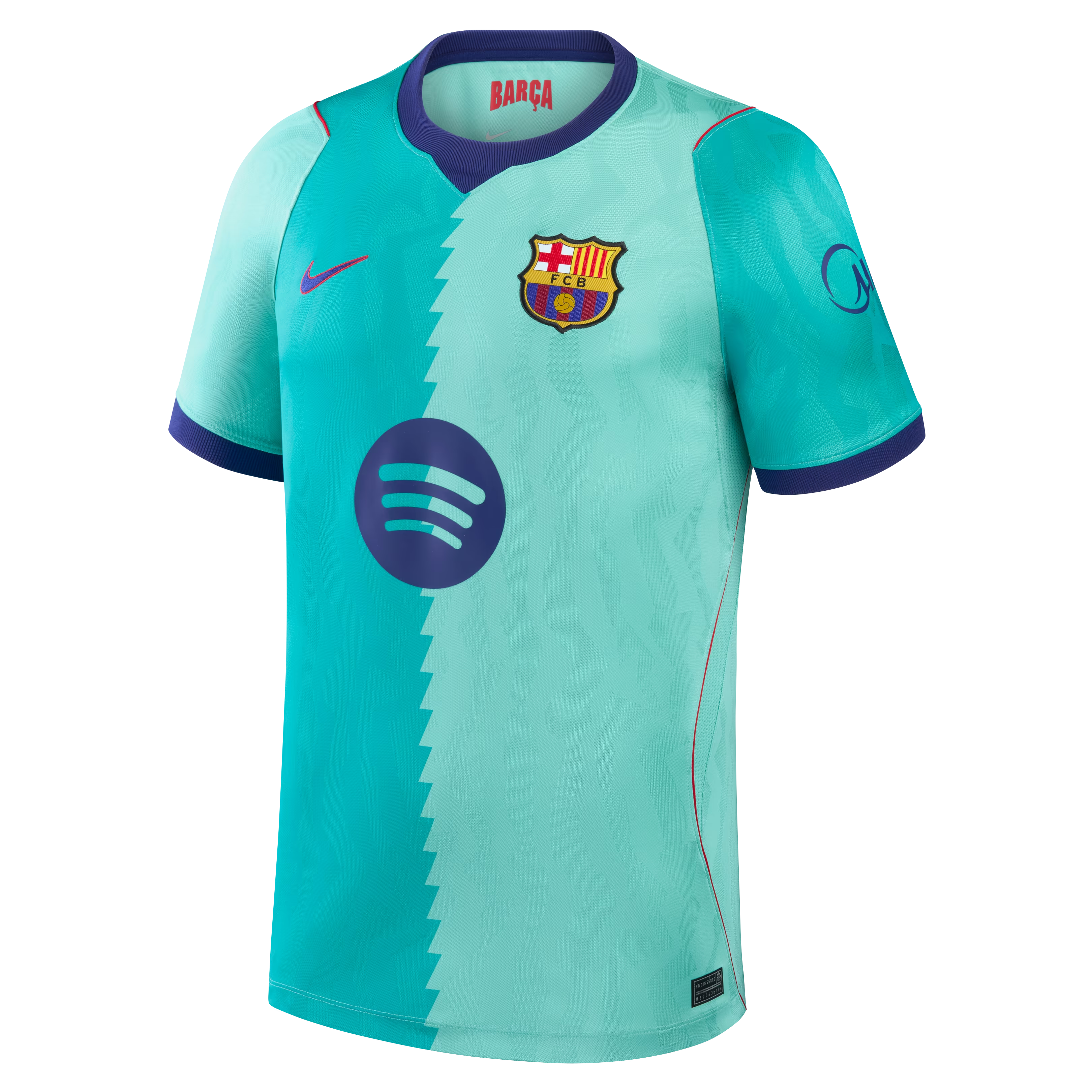 JERSEY INTL (JI) Yamal Barcelona 2026/27 Third Stadium Replica Jersey - Turquoise
