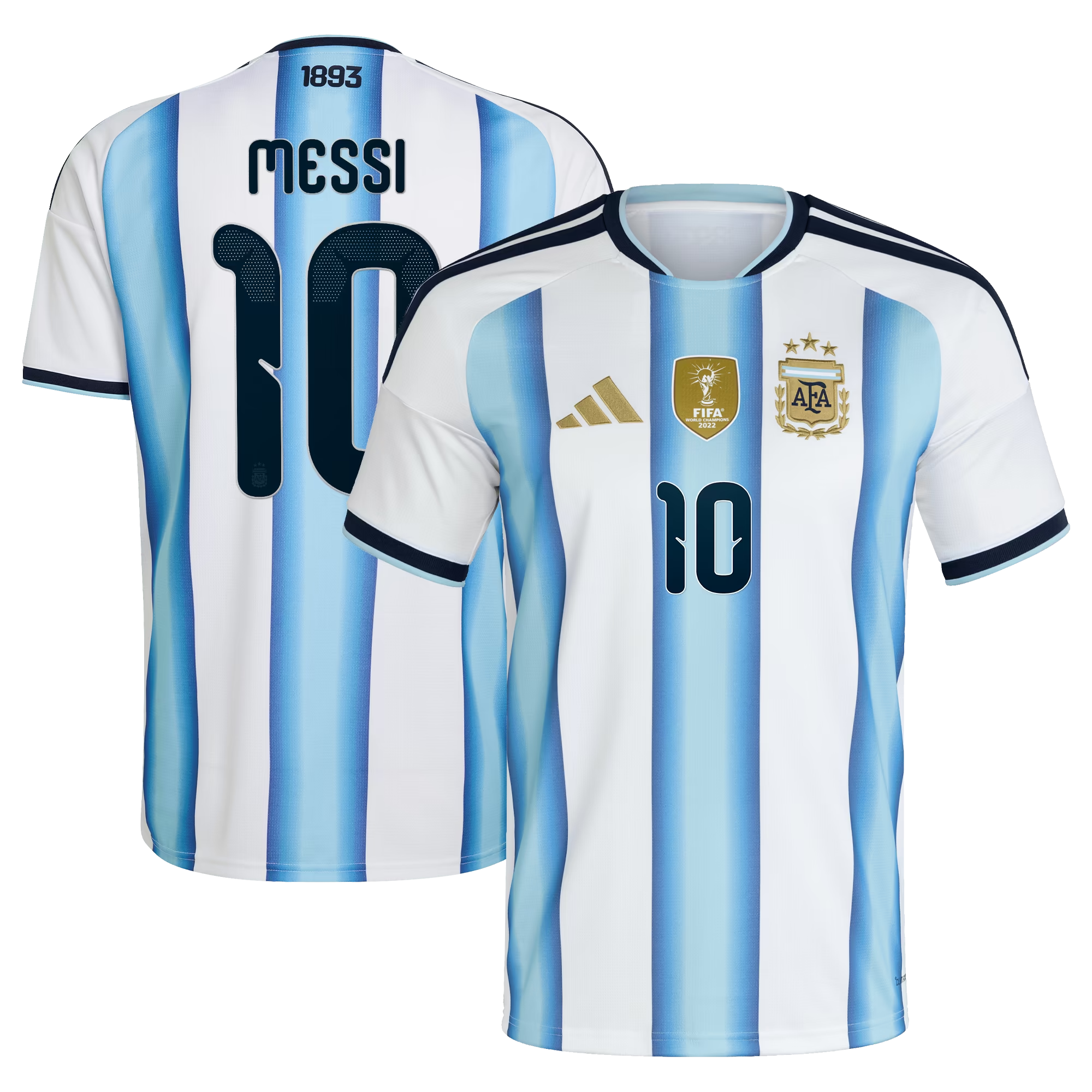 JERSEY INTL (JI) Messi Argentina National Team 2026 Home Replica Jersey - White