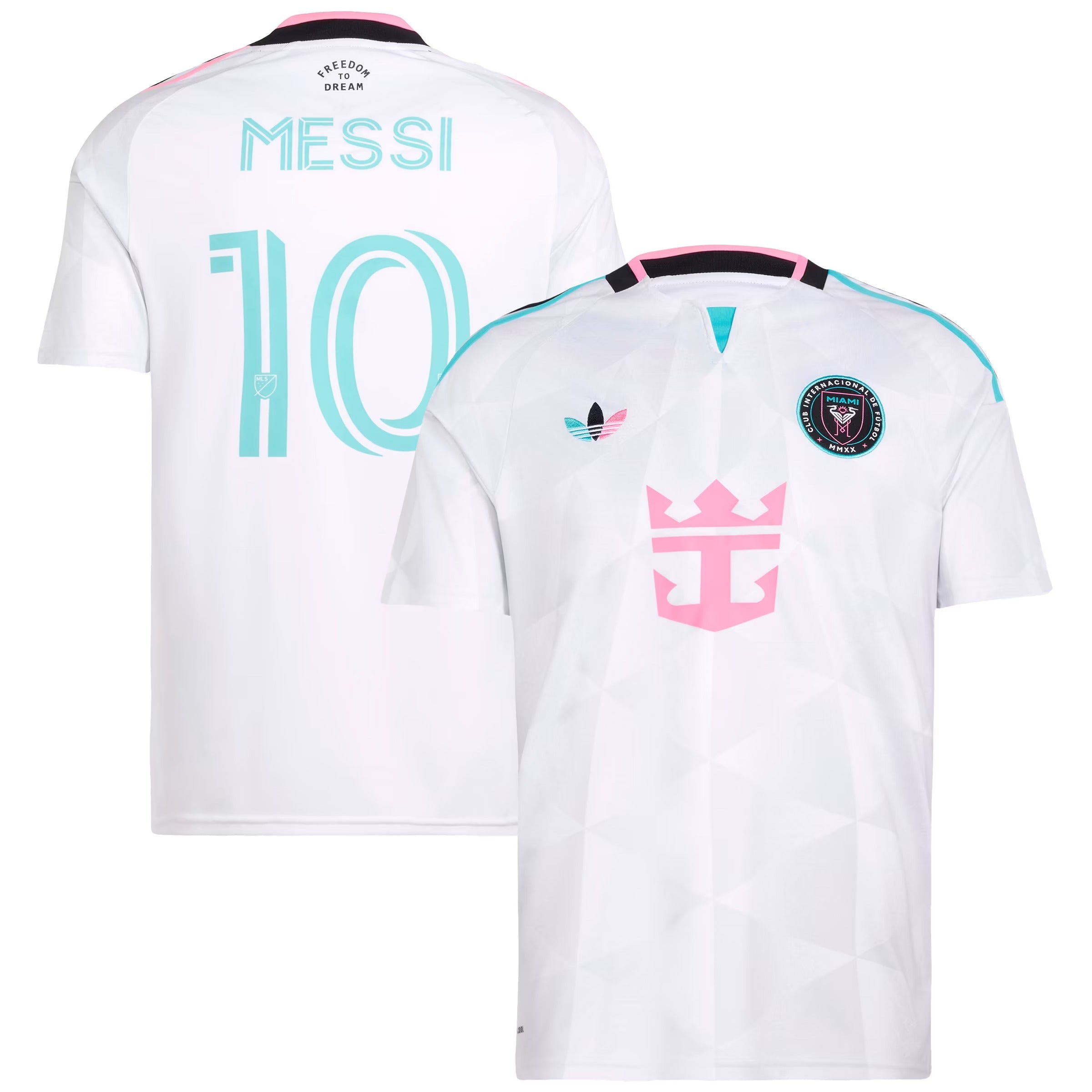 JERSEY INTL (JI) Messi Inter Miami CF 2026 Third Replica Jersey - White