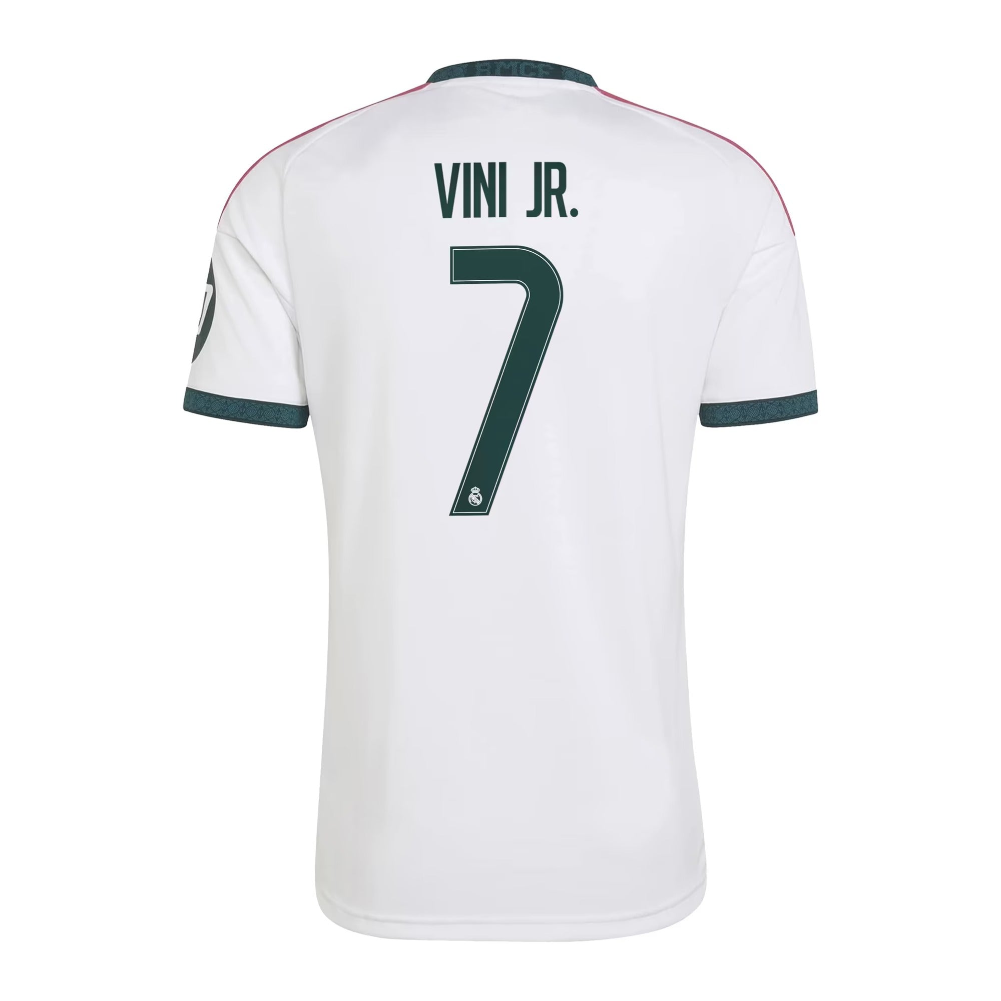 JERSEY INTL (JI) - Vini Jr. Real Madrid 2026/27 Home Replica Jersey - White