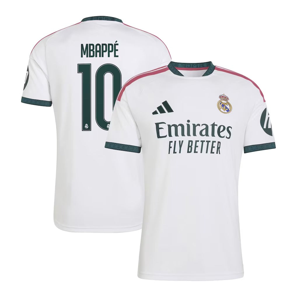 JERSEY INTL (JI) 'Imperial Crown' Elite Performance Madrid Jersey (#10 Mbappé) - Majestic Edition