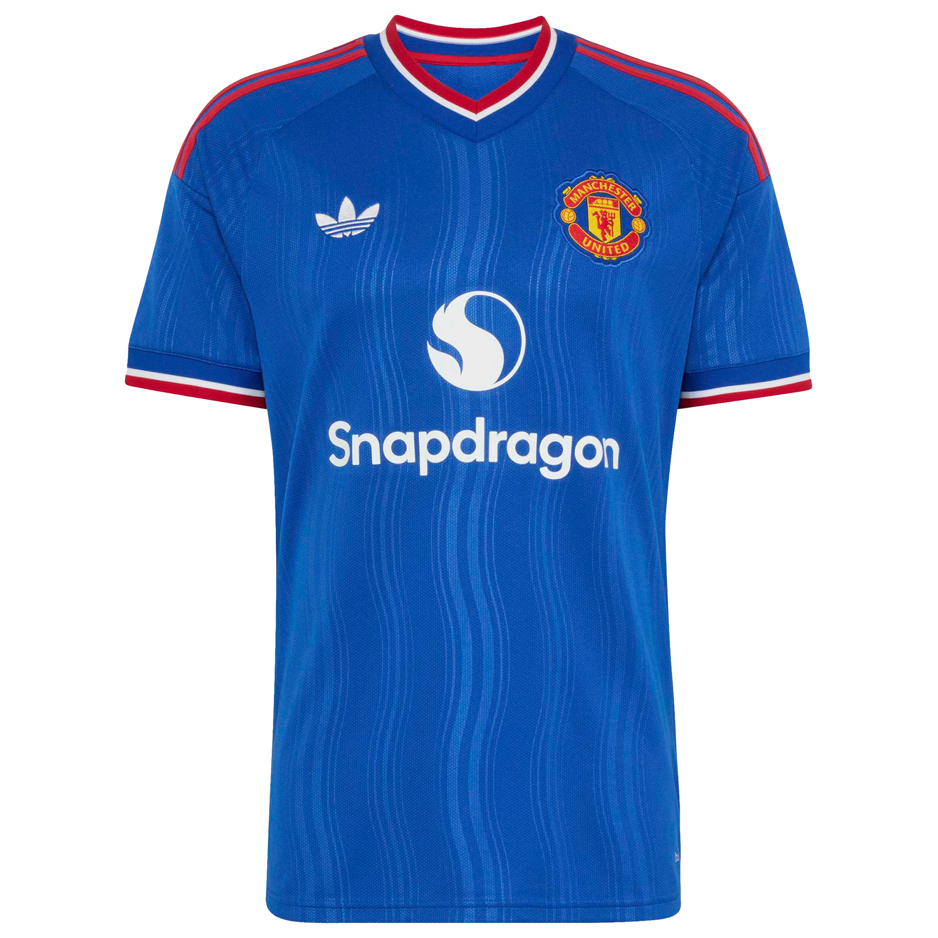 JERSEY INTL (JI) 'River Irwell' Elite Performance Man United Jersey (Custom Name & Number) - Royal Edition