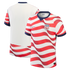 JERSEY INTL (JI) Custom Clean White Soccer Jersey USMNT - National Stars Home Fan Top