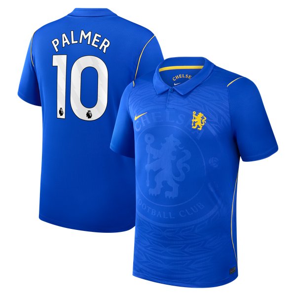 JERSEY INTL (JI) Custom Royal Blue Soccer Jersey Chelsea  - West London Home Fan Top Palmer