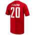 Jonathan David Canada Soccer Custom 2026 Home Match Authentic Jersey - Red - Jersey Teams World
