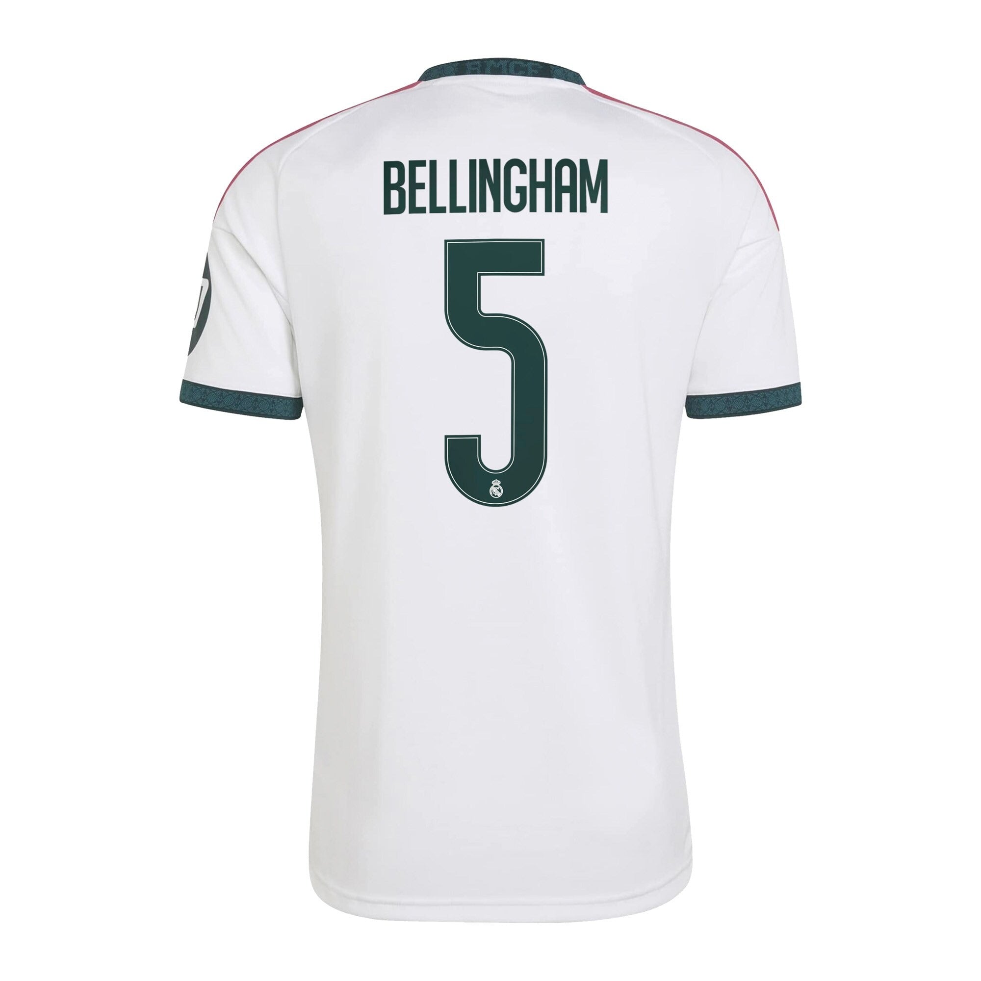 Jude Bellingham Real Madrid adidas 2026/27 Home Replica Jersey - White - Jersey Teams World