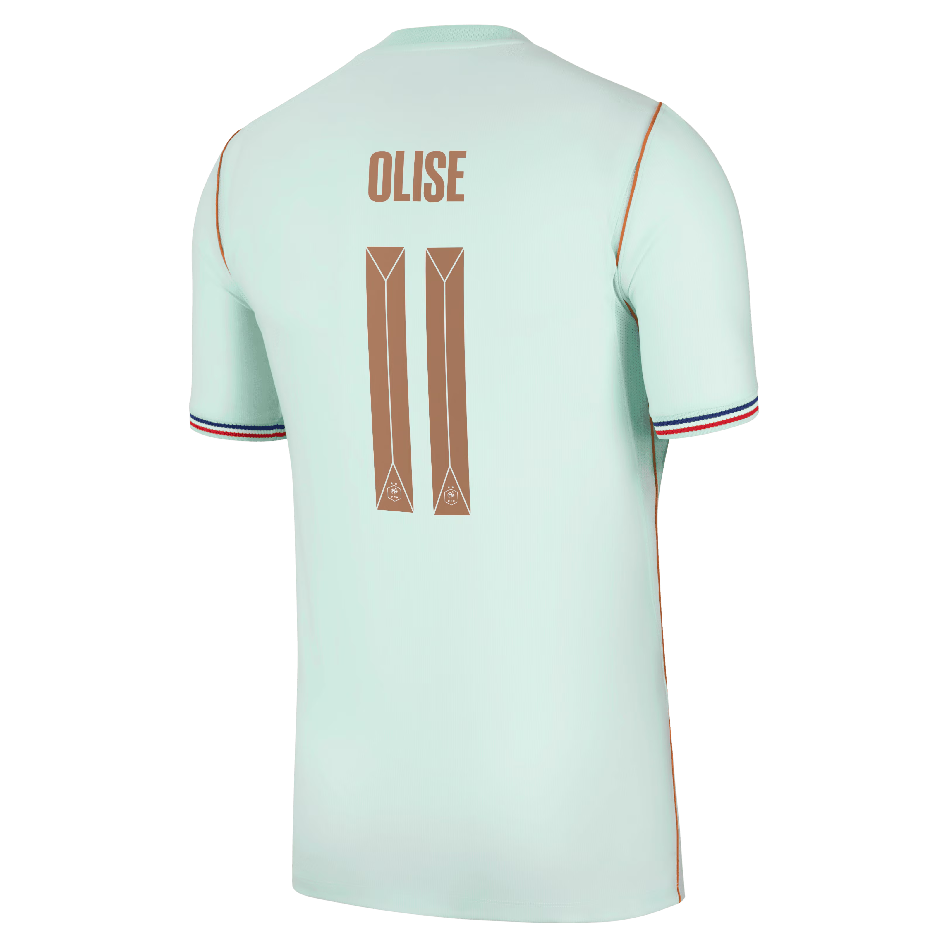 Michael Olise France National Team Jersey Intl - 2026 Away Stadium  Replica Jersey - Green