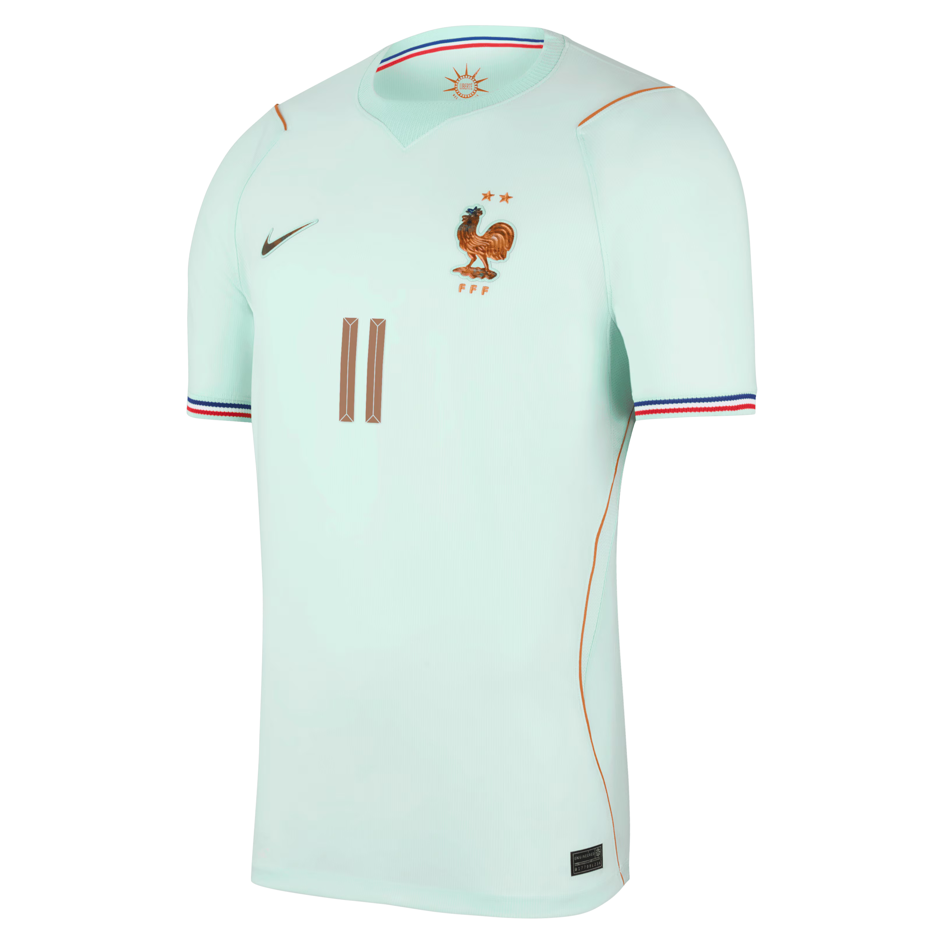Michael Olise France National Team Jersey Intl - 2026 Away Stadium  Replica Jersey - Green