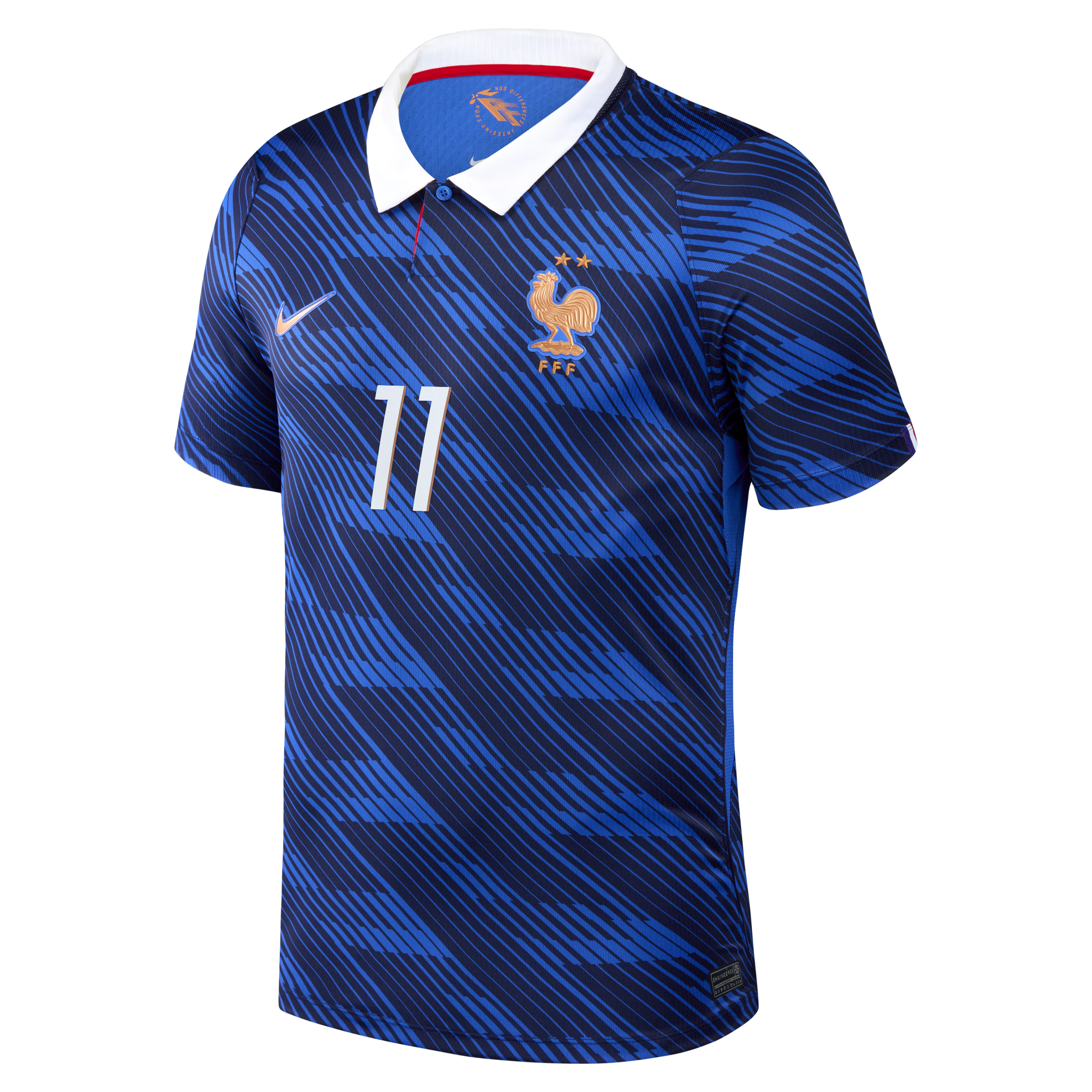 Michael Olise France National Team Jersey Intl - 2026 Home Stadium  Replica Jersey - Blue