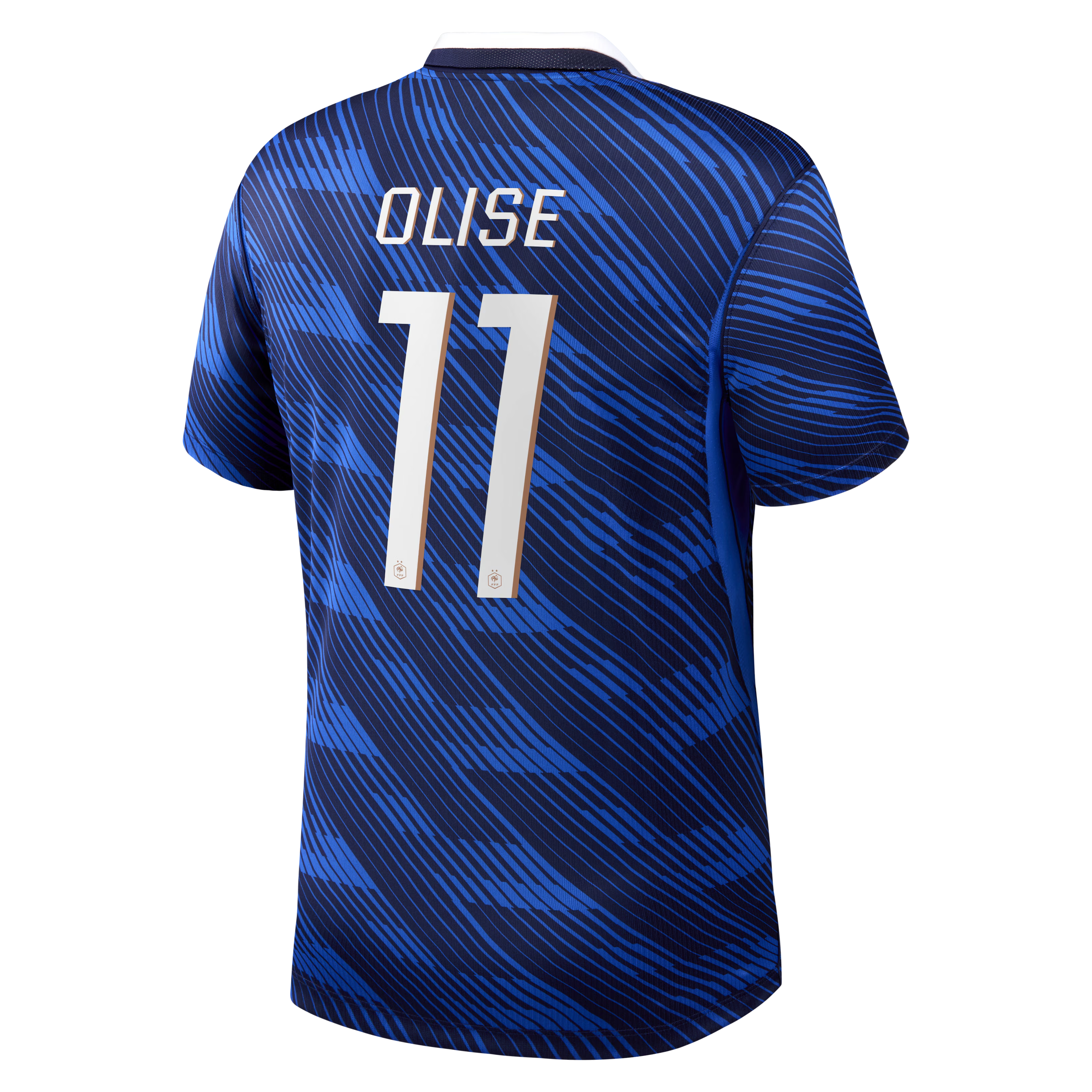Michael Olise France National Team Jersey Intl - 2026 Home Stadium  Replica Jersey - Blue