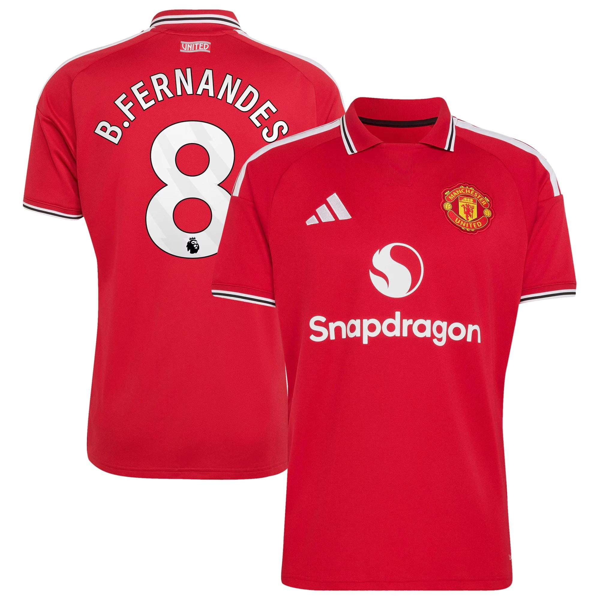 Official Bruno Fernandes Manchester United Jersey Intl - 2026/27 Home  Replica Jersey - Red Captain Soccer Gear