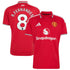 Official Bruno Fernandes Manchester United Jersey Intl - 2026/27 Home  Replica Jersey - Red Captain Soccer Gear