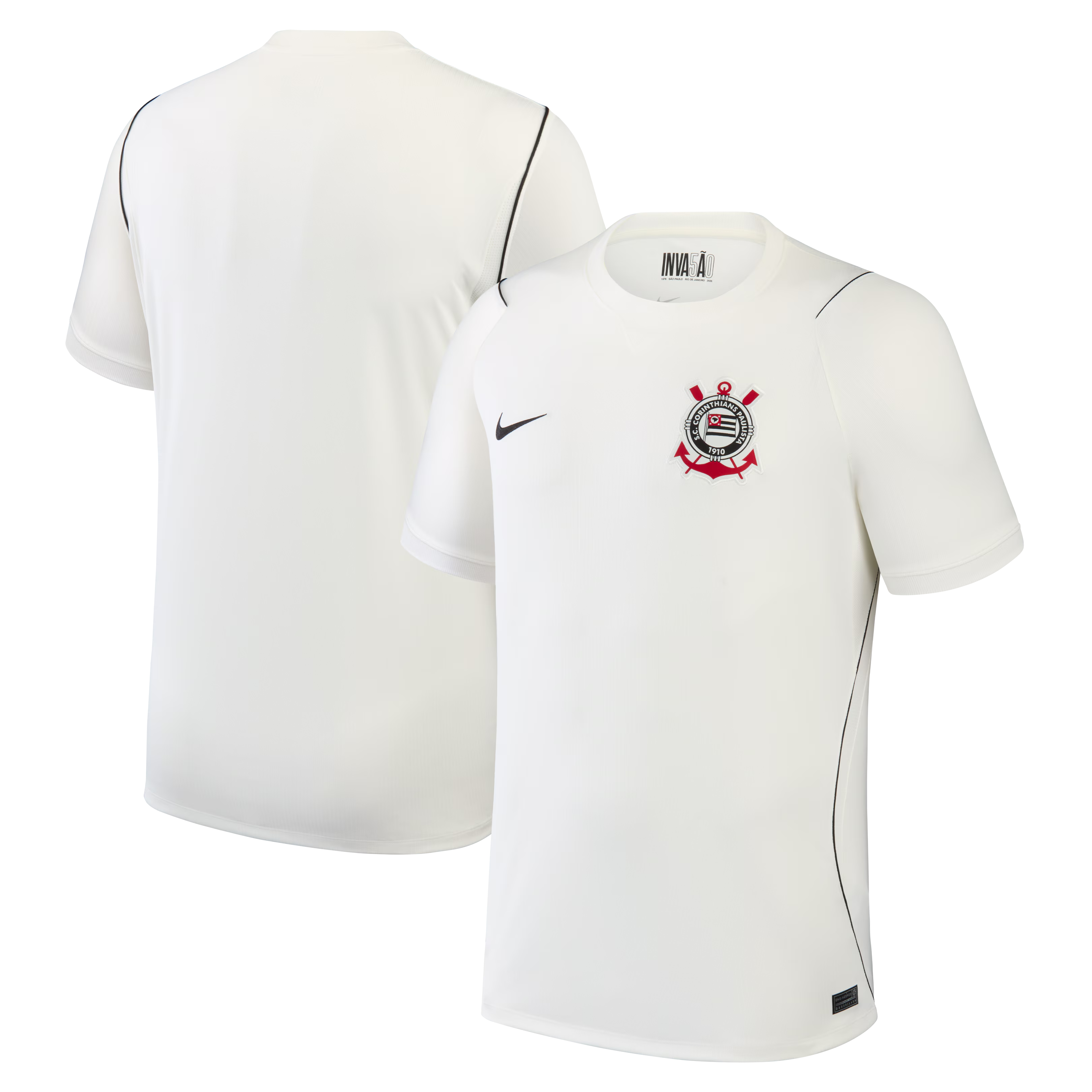 Official Corinthians Custom 2026 Home Stadium Replica Jersey - White - Jersey Teams World