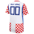 Official Croatia National Team Custom 2026 Home Stadium Replica Custom Jersey - White - Jersey Teams World