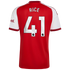 Official Declan Rice Arsenal Jersey Intl - 2026/27 Home  Replica Jersey - Red Midfielder Soccer Gear