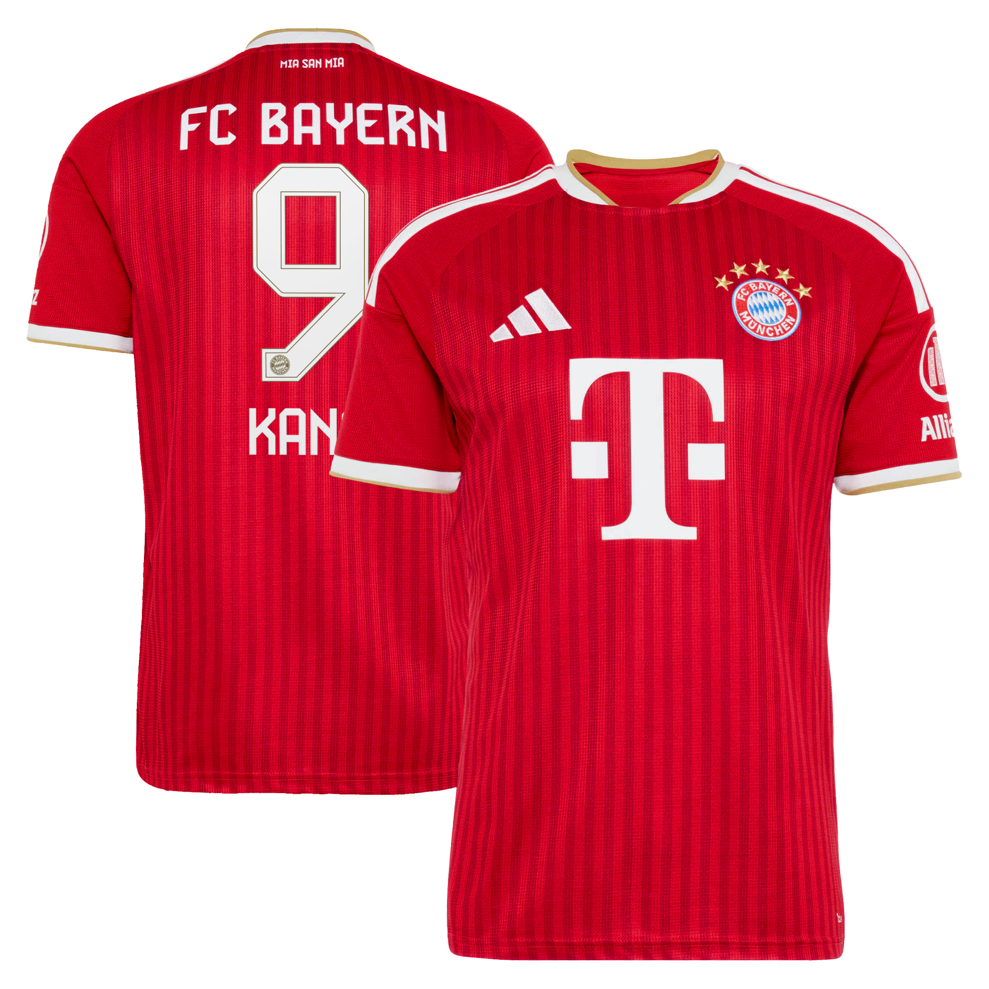 Official Harry Kane Bayern Munich Customized 2026/27 Home Replica Jersey - Red - Jersey Teams World
