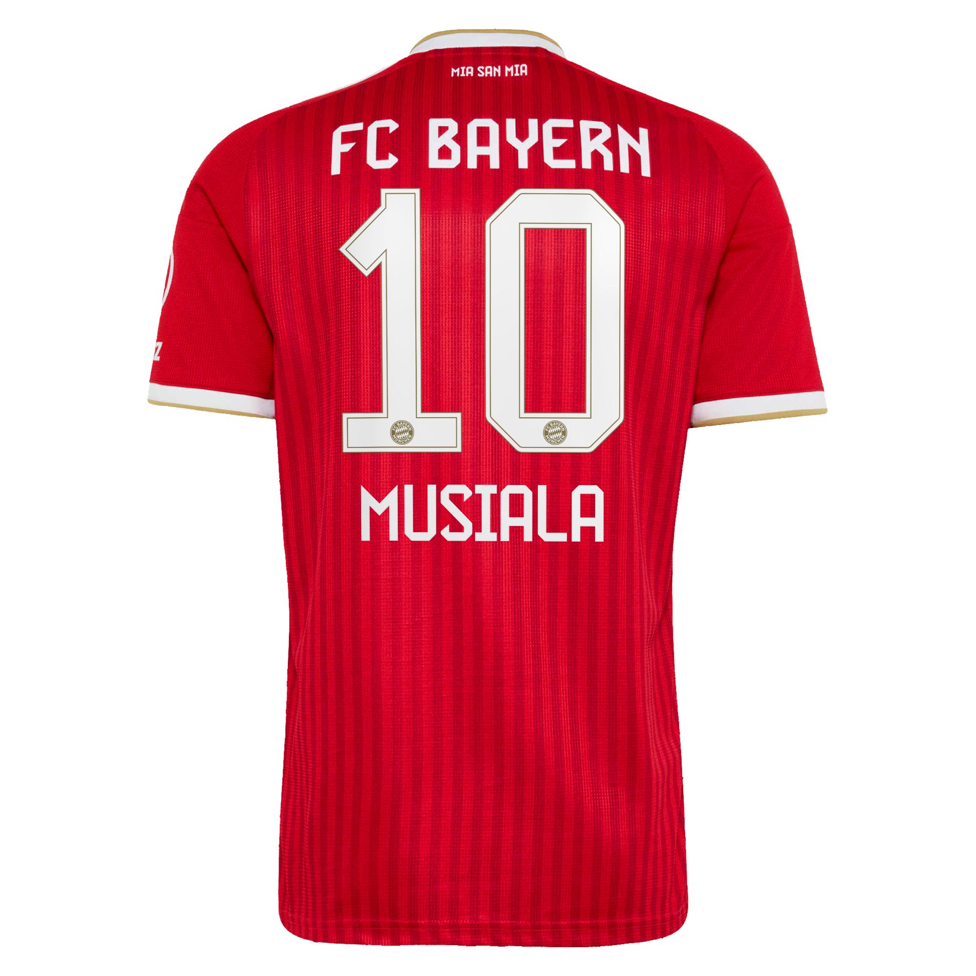 Official Jamal Musiala Bayern Munich Customized 2026/27 Home Replica Jersey - Red - Jersey Teams World
