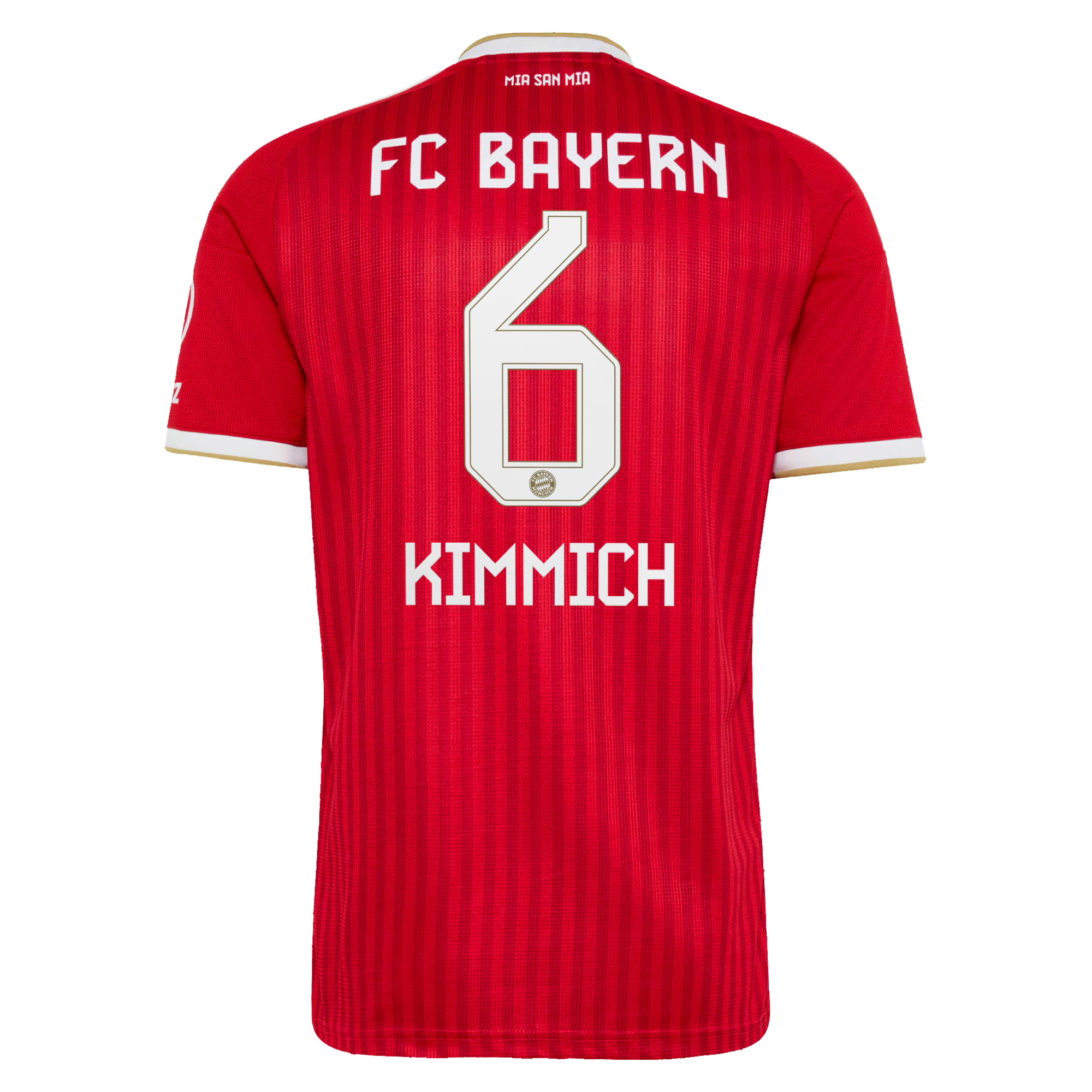 Official Joshua Kimmich Bayern Munich Customized 2026/27 Home Replica Jersey - Red - Jersey Teams World
