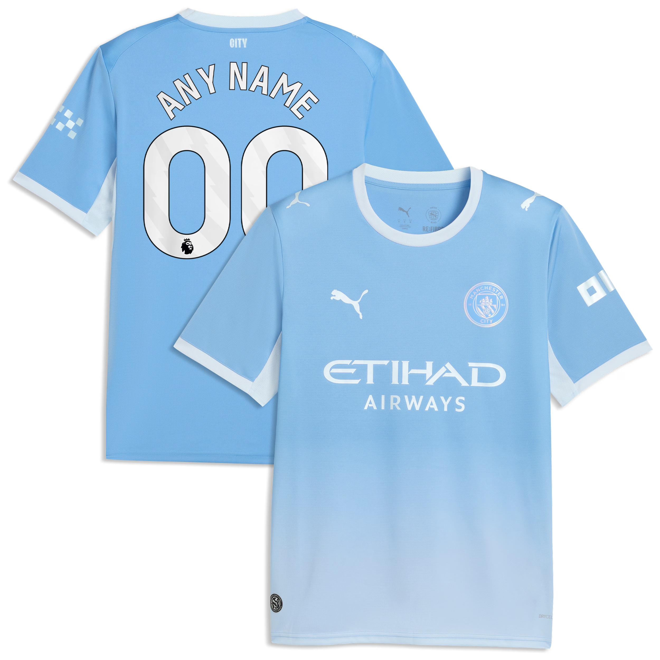 Official Manchester City  2026/27 Home Replica Custom Jersey - Light Blue - Jersey Teams World