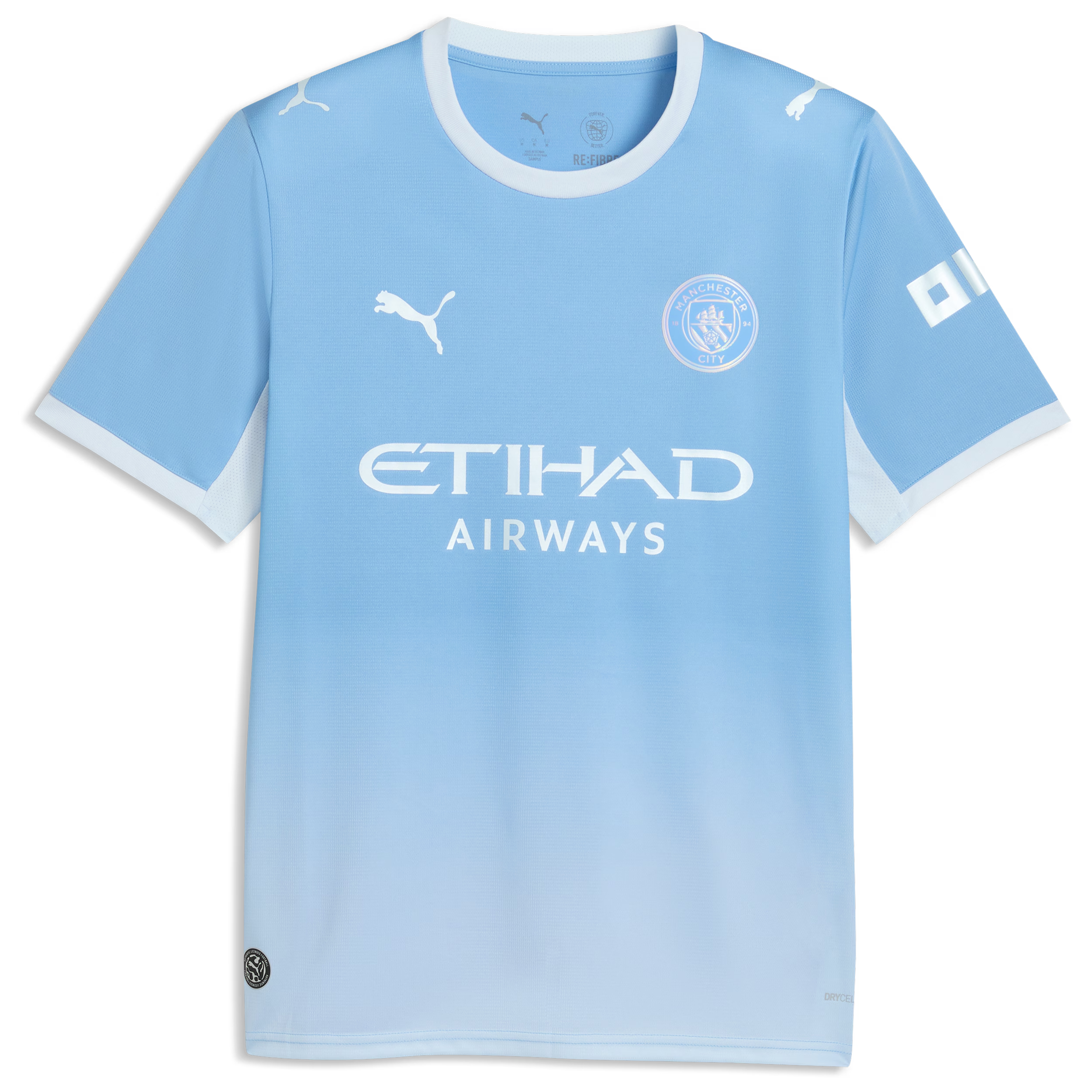 Official Manchester City  2026/27 Home Replica Custom Jersey - Light Blue - Jersey Teams World