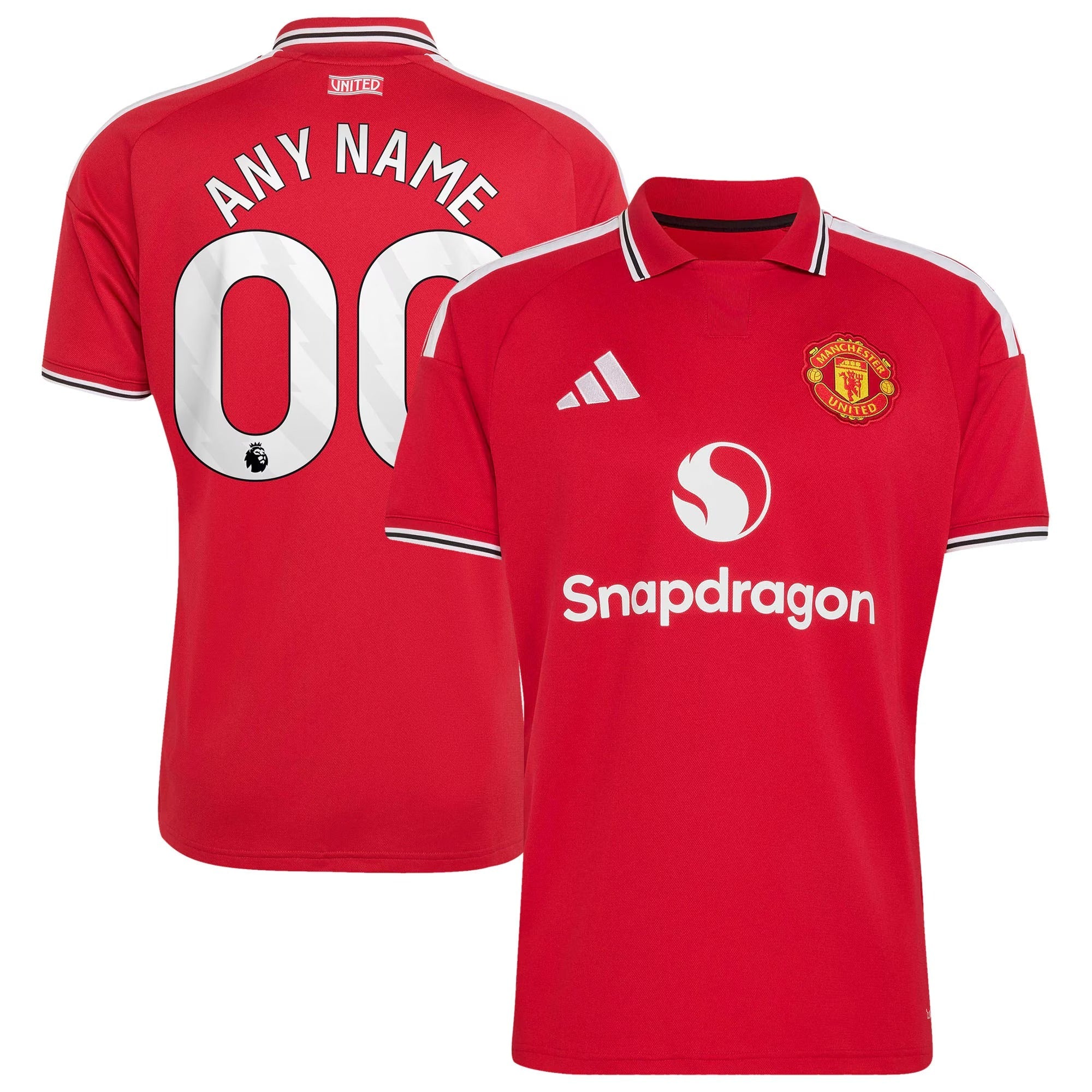 Official Manchester United Customized 2026/27 Home Replica Custom Jersey - Red - Jersey Teams World