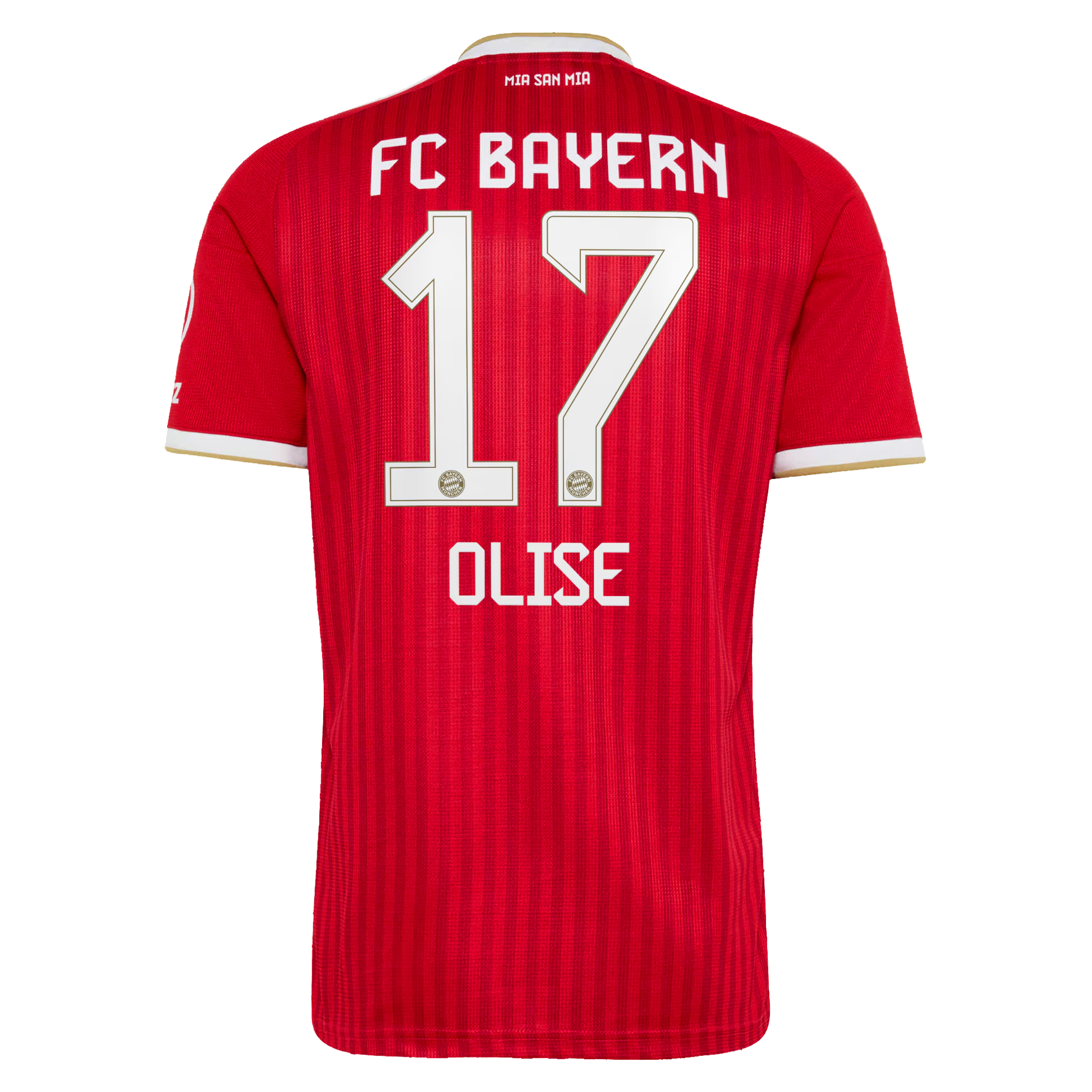 Official Michael Olise Bayern Munich Customized 2026/27 Home Replica Jersey - Red - Jersey Teams World