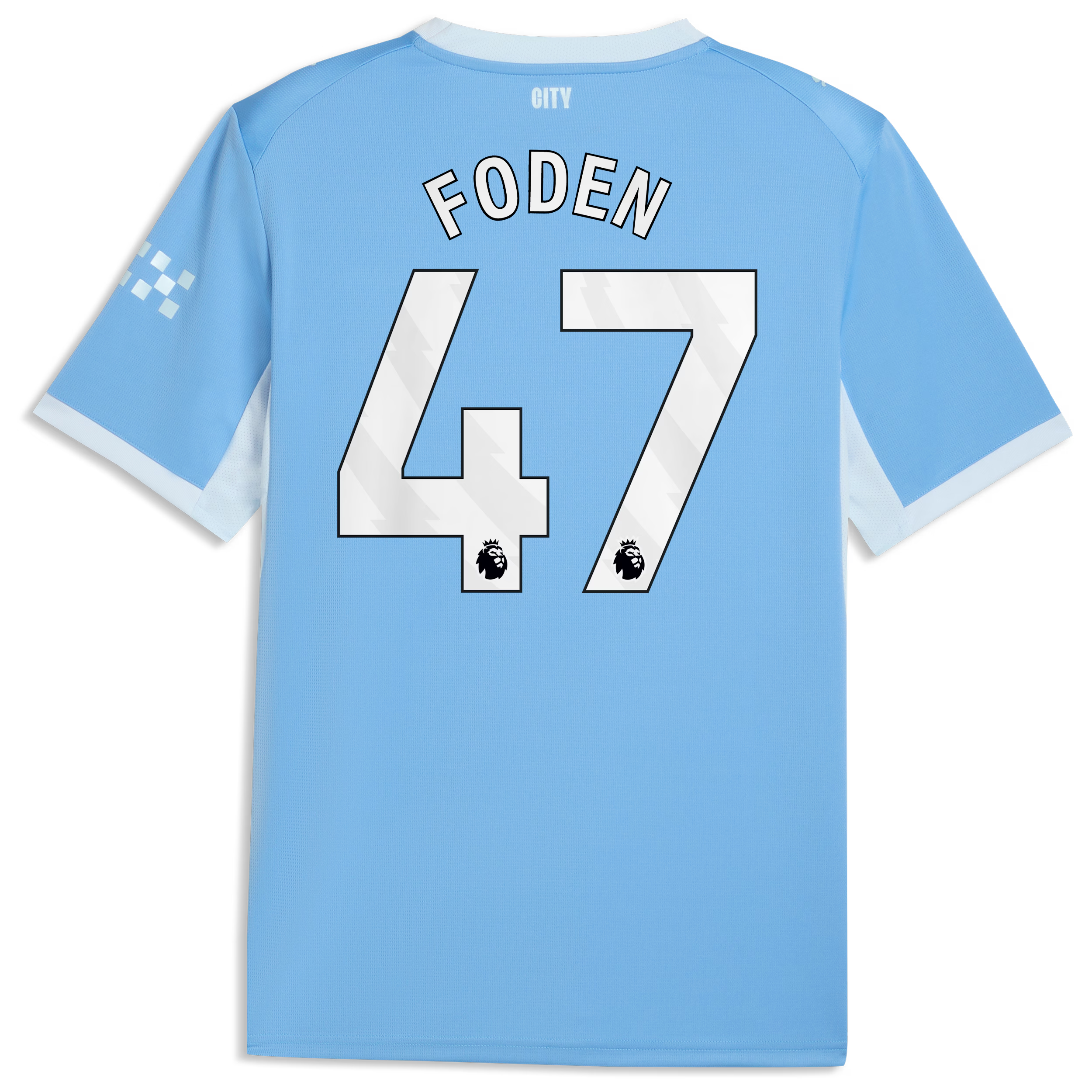 Official Phil Foden Manchester City  2026/27 Home Replica Jersey - Light Blue - Jersey Teams World