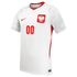 Official Poland National Team Custom 2026 Home Stadium Replica Custom Jersey - White - Jersey Teams World