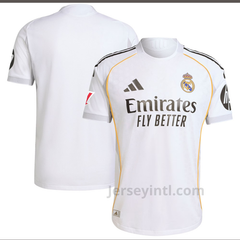 Real Madrid 2025/26 Home Authentic Soccer Jersey – Adidas Dri-FIT ADV, Match-Quality