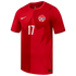 Tajon Buchanan Canada Soccer Custom 2026 Home Match Authentic Jersey - Red - Jersey Teams World