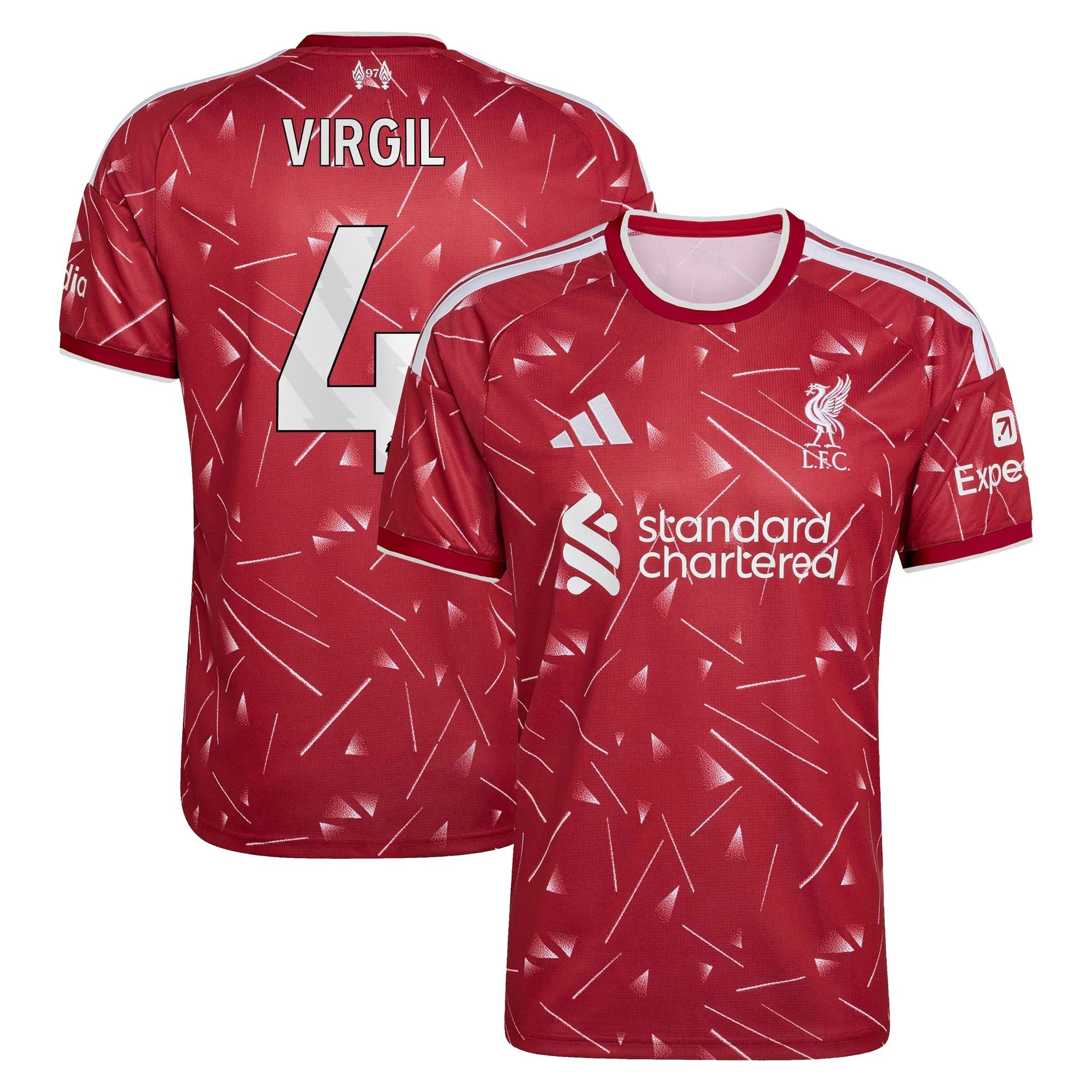 Virgil van Dijk Liverpool Jersey Intl - 2026/27 Home  Replica Jersey - Red