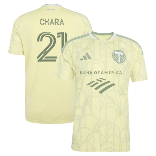 Customized Diego Chara Portland Timbers 2026 Civic Stadium Kit Replica Jersey Yellow