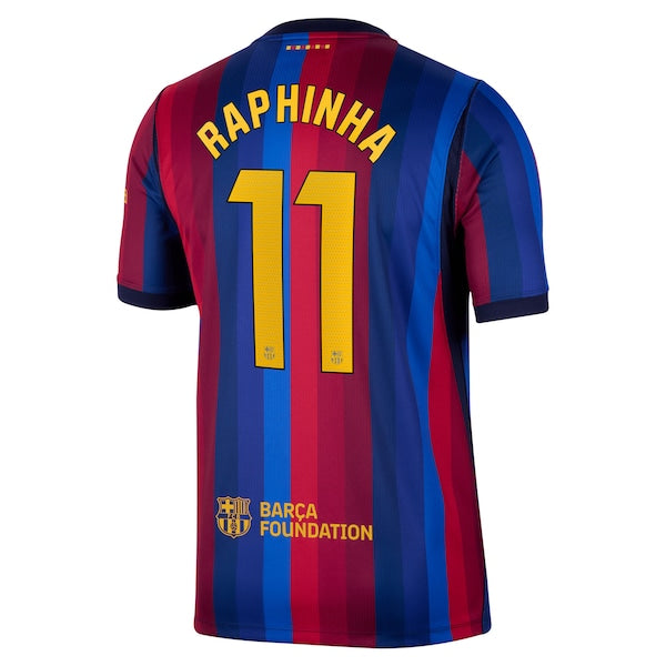 Nike Raphinha Barcelona 2026/27 Home Stadium Replica Jersey Red
