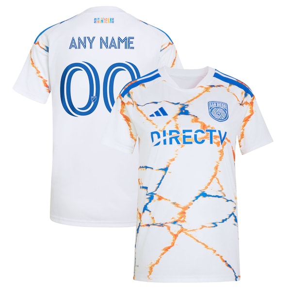 Customized San Diego FC Women's 2026 Celebration of Unprecedented Unity Kit Replica Custom Jersey White