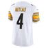 DK Metcalf Pittsburgh Steelers Nike Vapor F.U.S.E. Stitched Limited Jersey - White