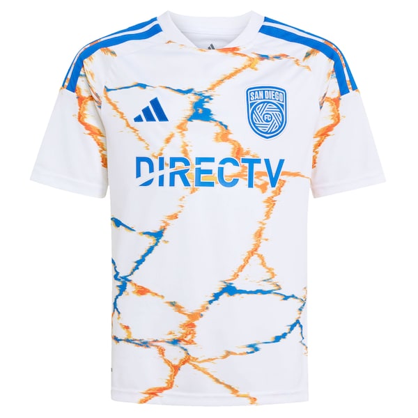 Customized San Diego FC Youth 2026 Unprecedented Unity Kit Replica Custom Jersey White