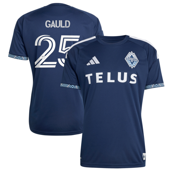 Adidas Ryan Gauld Vancouver Whitecaps FC 2026 The Coastal Jersey Replica Blue