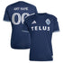 Adidas Vancouver Whitecaps FC 2026 The Coastal Jersey Replica Custom Deep Sea Blue