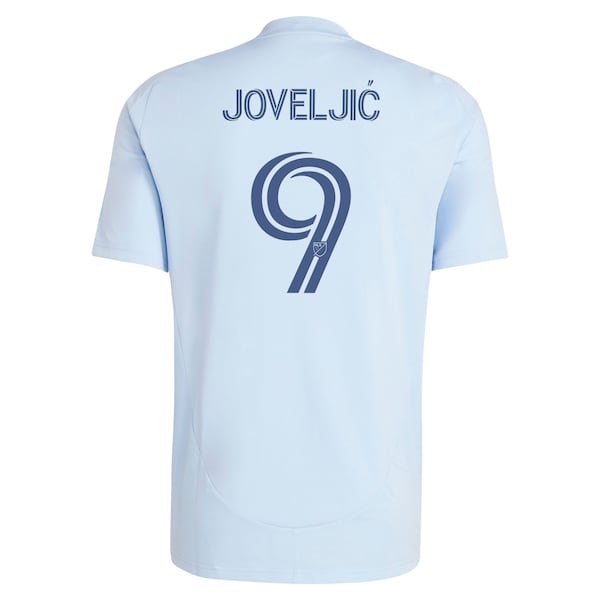 Adidas Dejan Joveljic Sporting Kansas City 2025 One KC Replica Player Jersey Light Blue