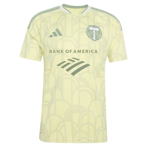 Customized David Da Costa Portland Timbers 2026 Civic Stadium Kit Replica Jersey Yellow