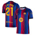 Nike Frenkie De Jong Barcelona 2026/27 Home Stadium Replica Jersey Red