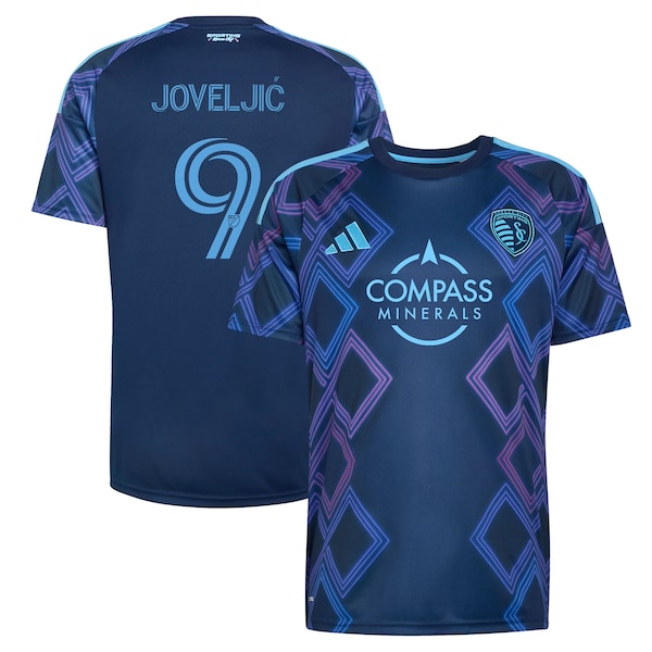 Adidas Sporting Kansas City 2026 The 18th & Vine Kit Replica Custom Jersey Blue