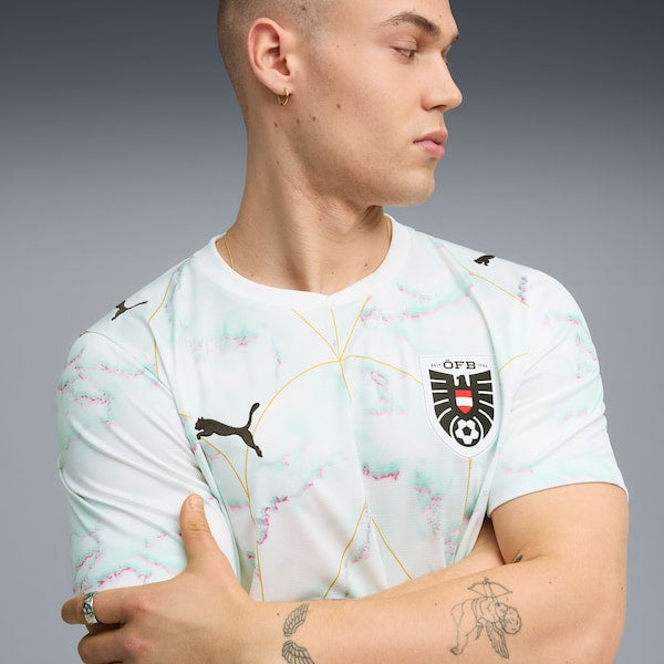 Puma Austria National Team 2026 Away Replica Jersey White